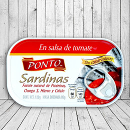 Sardinas en salsa de tomate